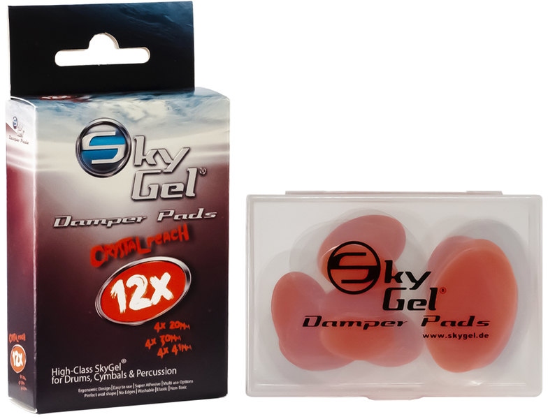 SKY Music Damper Pads SkyGel Crystal Peach SG12CP